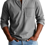 Frederico™ | Vintage Henley marškiniai