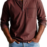 Frederico™ | Vintage Henley marškiniai