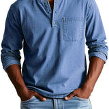 Frederico™ | Vintage Henley marškiniai