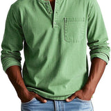 Frederico™ | Vintage Henley marškiniai