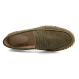 Elegantiški zomšiniai espadrilės