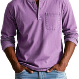 Frederico™ | Vintage Henley marškiniai