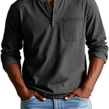 Frederico™ | Vintage Henley marškiniai
