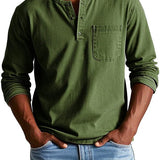 Frederico™ | Vintage Henley marškiniai