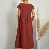 Gabrielle™ — Laisvai krintanti midi suknelė, nesenstanti elegancija