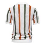 FluxStripe Polo su V formos apykakle