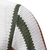 FluxStripe Polo su V formos apykakle