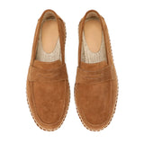 Elegantiški zomšiniai espadrilės