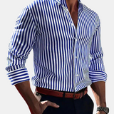 Alejandro™ | Elegantiški dryžuoti marškiniai
