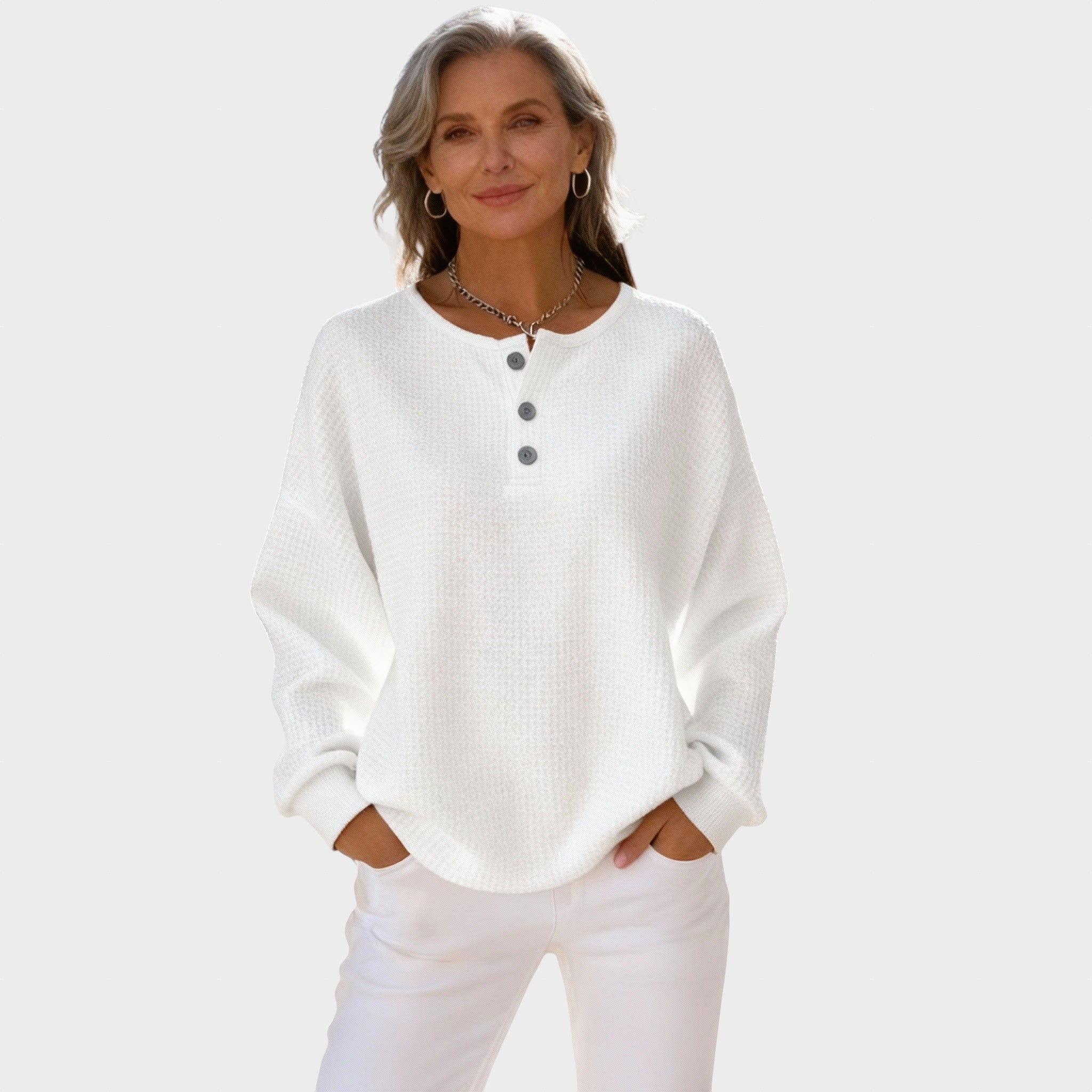 Mia - Patogi Henley marškinėliai