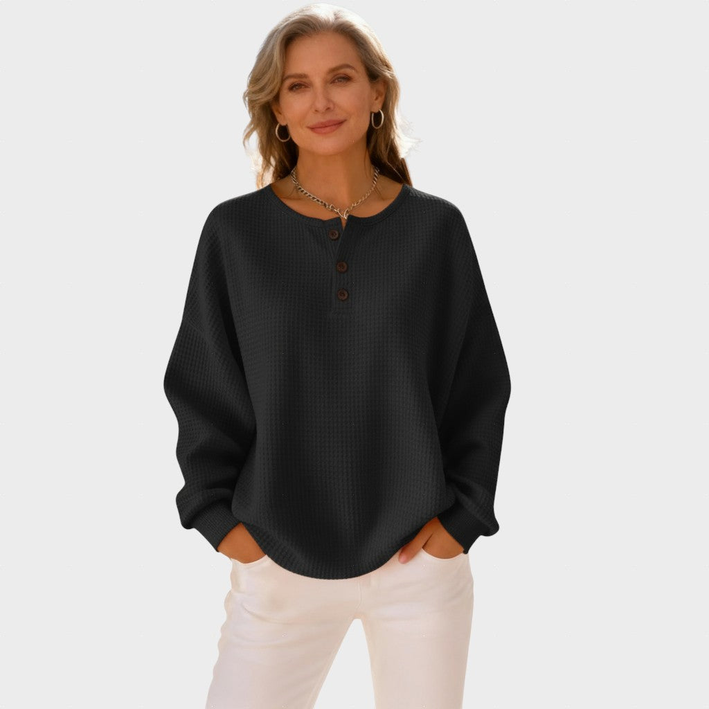 Mia - Patogi Henley marškinėliai