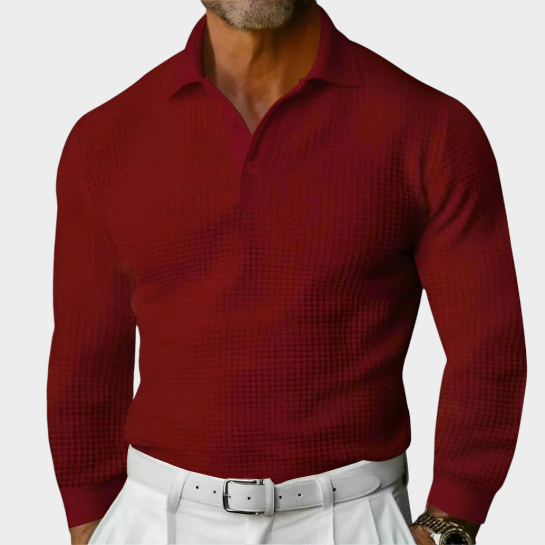Elite™ | Šiltas Polo Megztinis